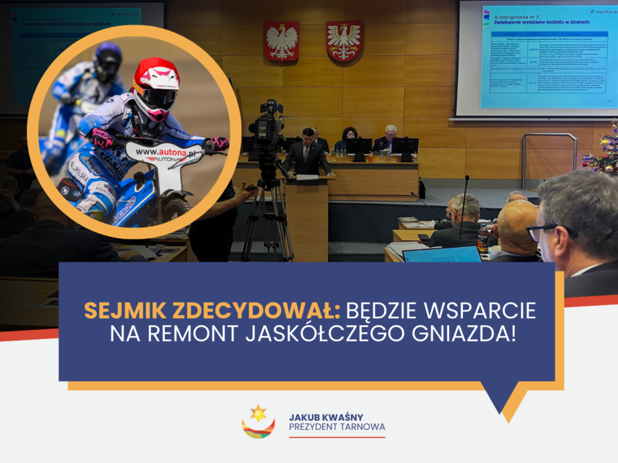 Jest decyzja Sejmiku w sprawie wsparcia na remontu stadionu